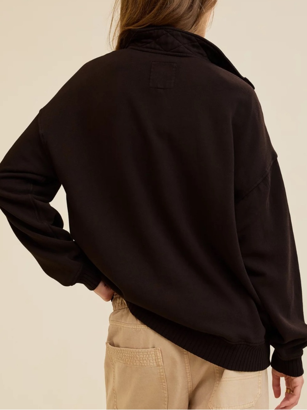 Aerie Oh Snap Sweatshirt Brown Size M - Picture 2 of 7